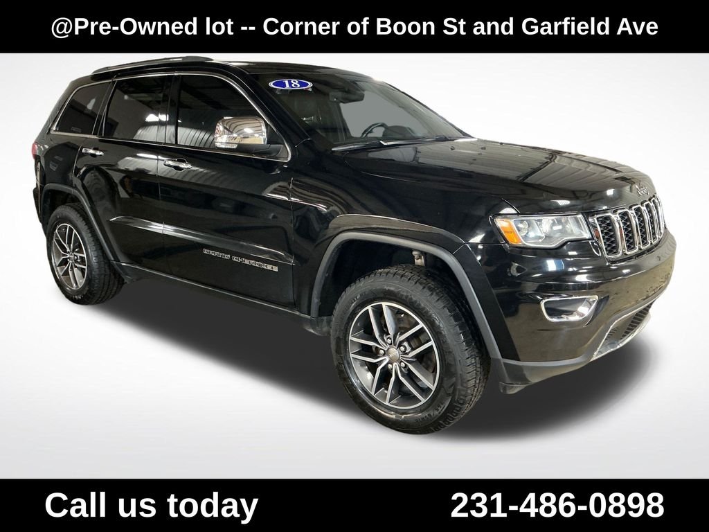 Used 2018 Black Jeep Limited image 7
