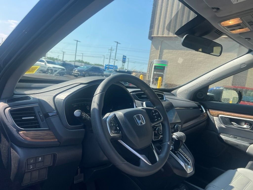 Used 2017 Blue Honda EX image 12