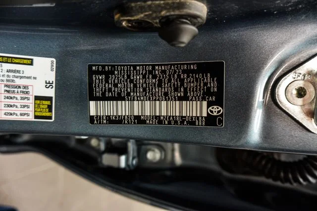 Used 2023 Gray Toyota LE image 38