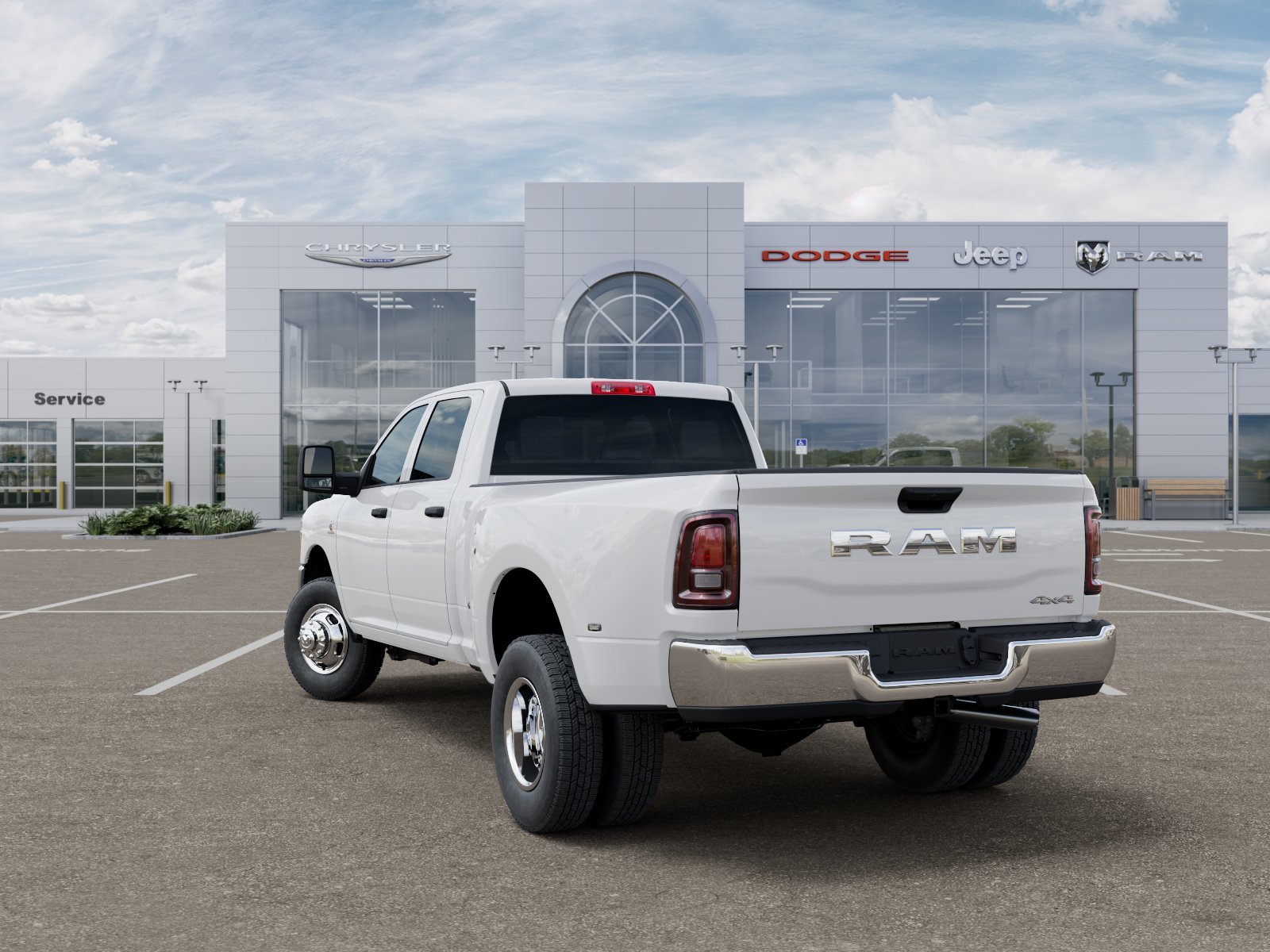 New 2026 Bright White Clear-Coat Exterior Paint RAM Tradesman image 35