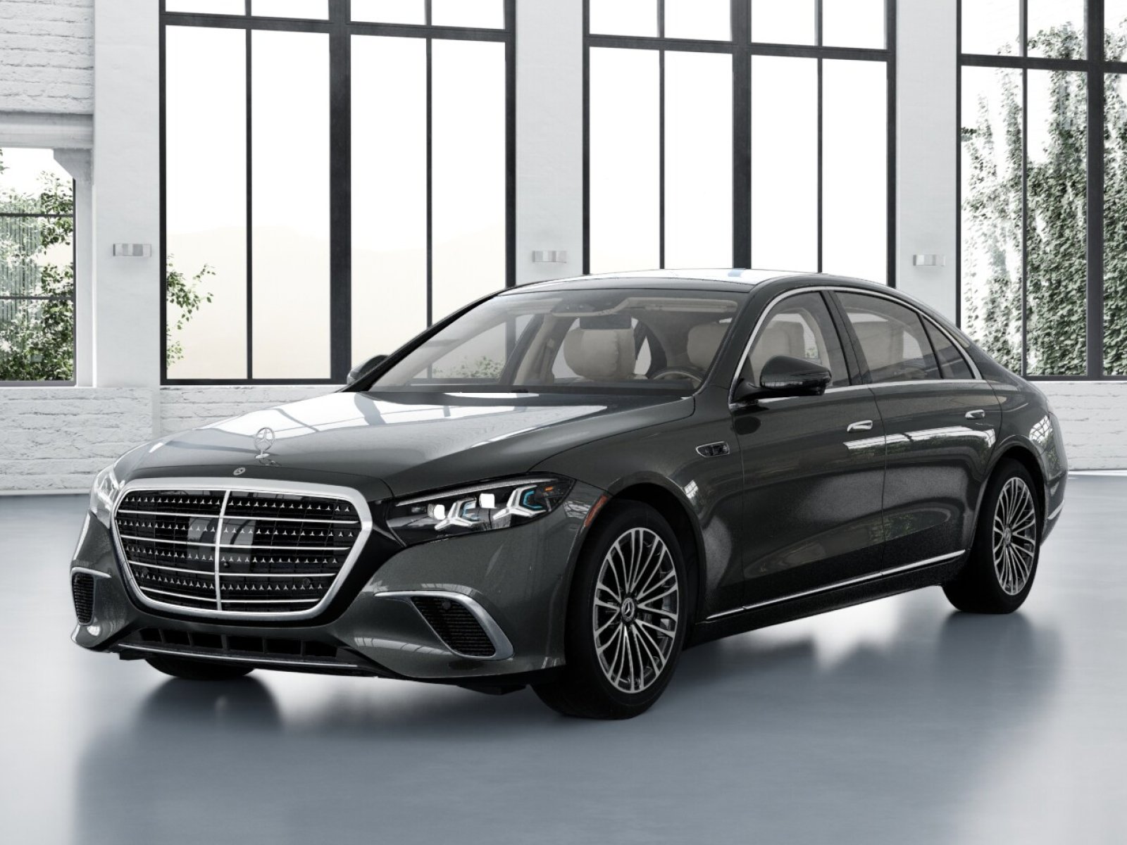 New 2027 Graphite Grey Metallic Mercedes-Benz S 580 4MATIC® Sedan image 1