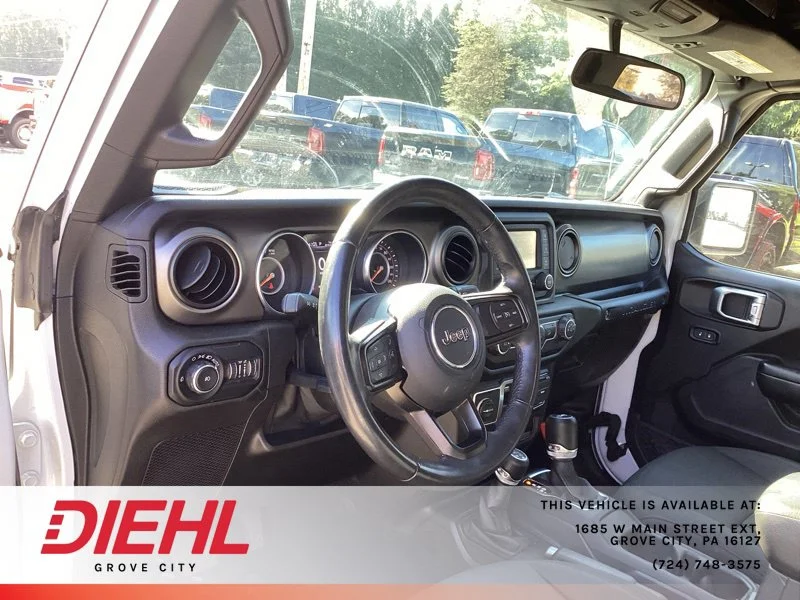 Used 2019 White Jeep Sport S image 15