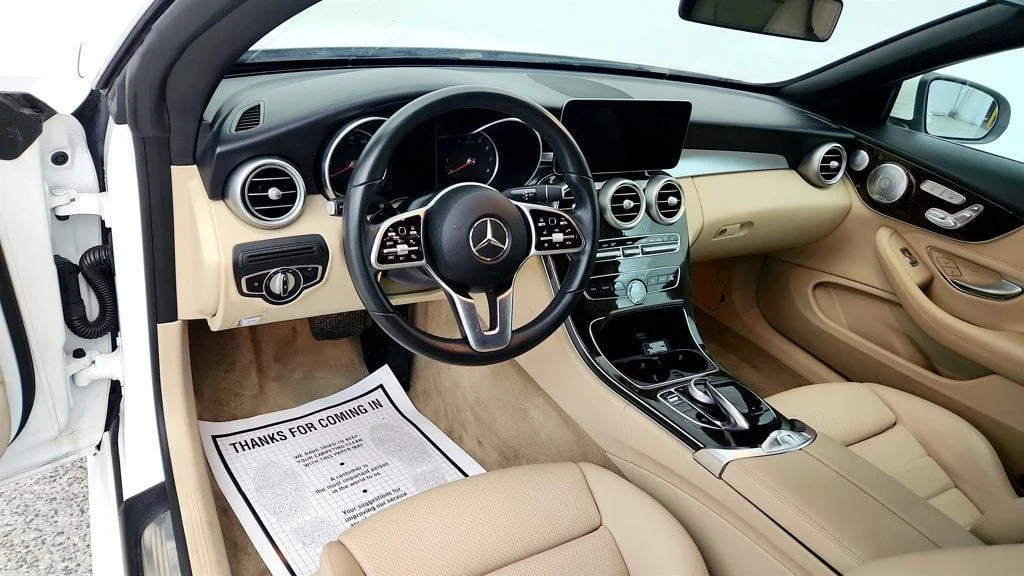 Used 2020 Polar White Mercedes-Benz C 300 Cabriolet image 11