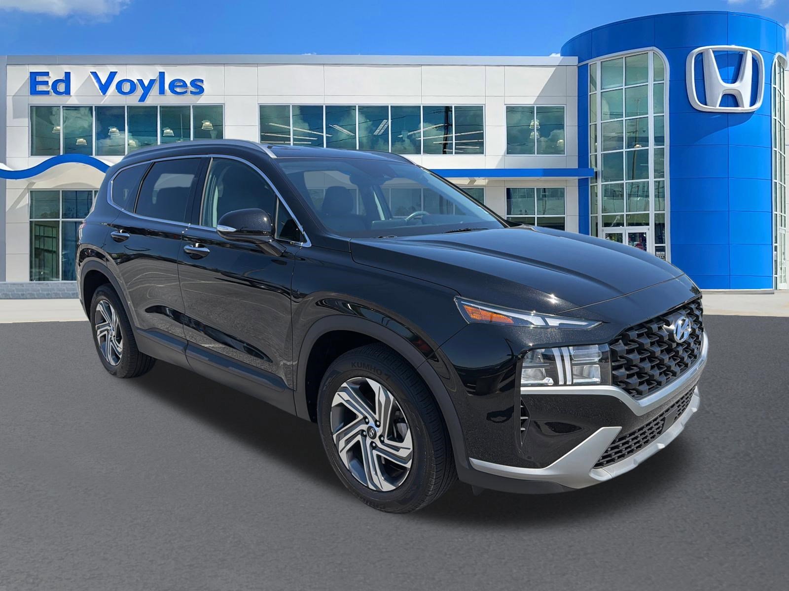 Used 2023 Twilight Black Hyundai SEL image 1