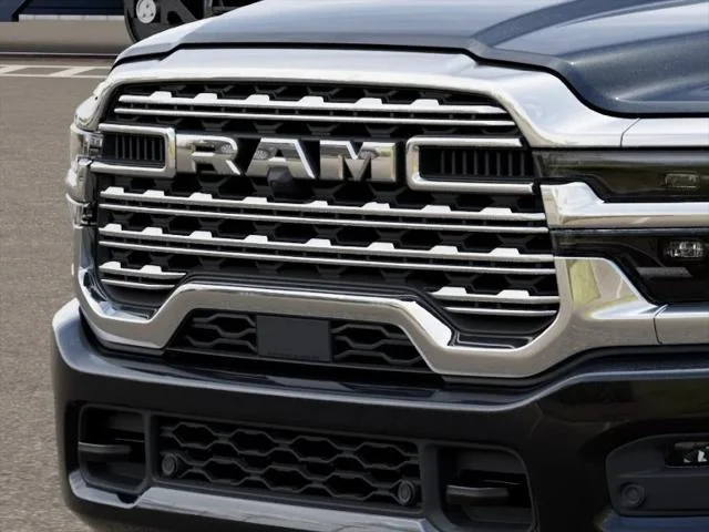 New 2026 Diamond Black Crystal Pearl-Coat Exterior Paint RAM Limited Longhorn image 7