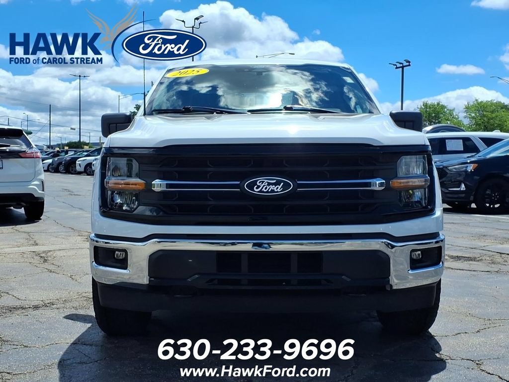 Certified Used 2025 White Ford XLT image 2
