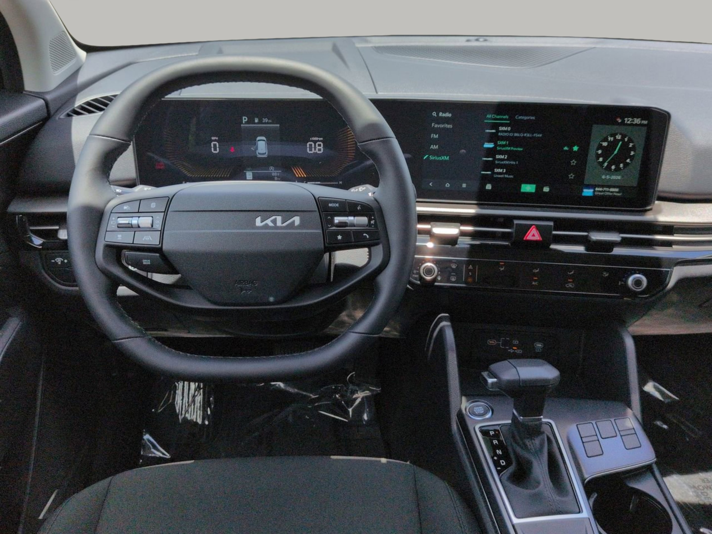 New 2026 Ebony Black Kia LX image 18