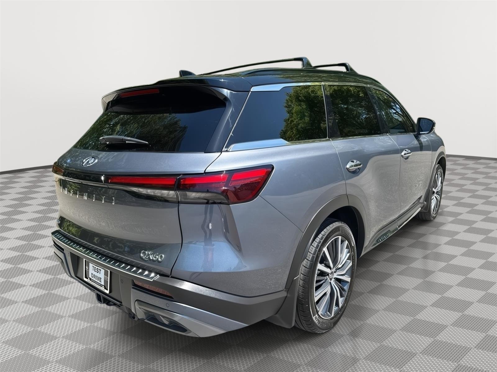Used 2023 Moonbow Blue/Black Obsidian INFINITI AUTOGRAPH image 6