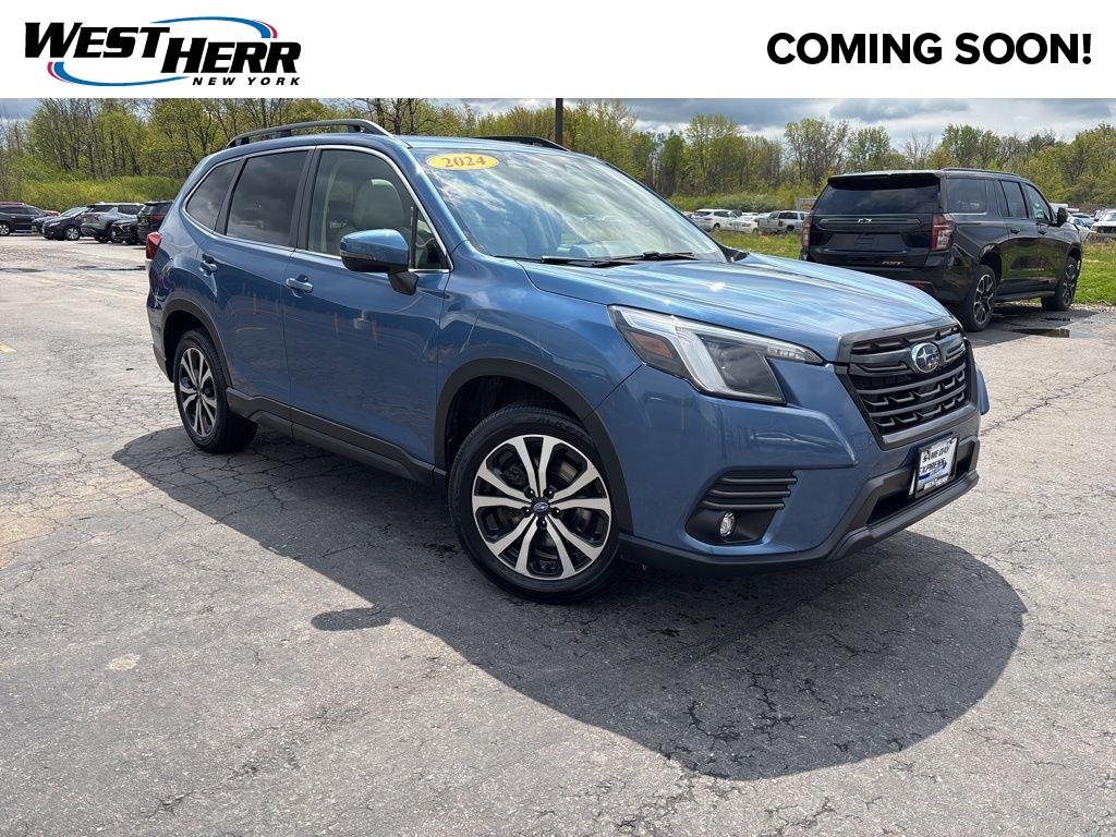 Used 2024 Horizon Blue Subaru Limited image 1