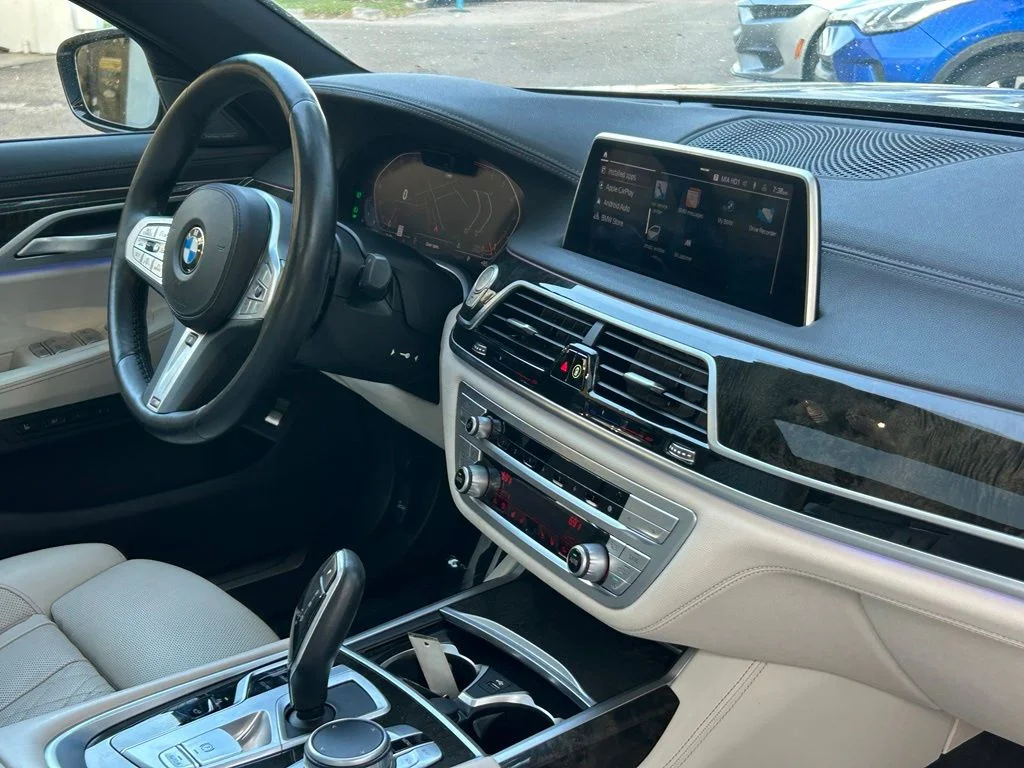 Used 2022 Donington Gray Metallic BMW 740i image 27