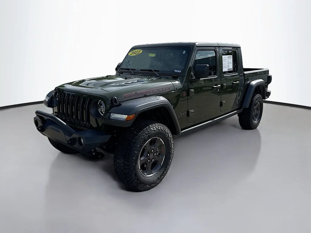 Used 2023 Sarge Green Clearcoat Jeep Rubicon image 3