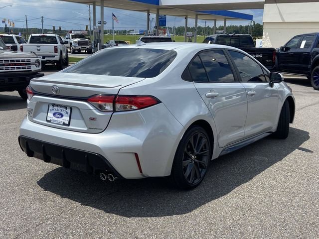 Certified Used 2024 Silver Toyota SE image 3