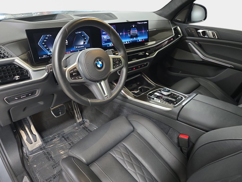 Certified Used 2024 Frozen Pure Gray Metallic BMW M60i image 19