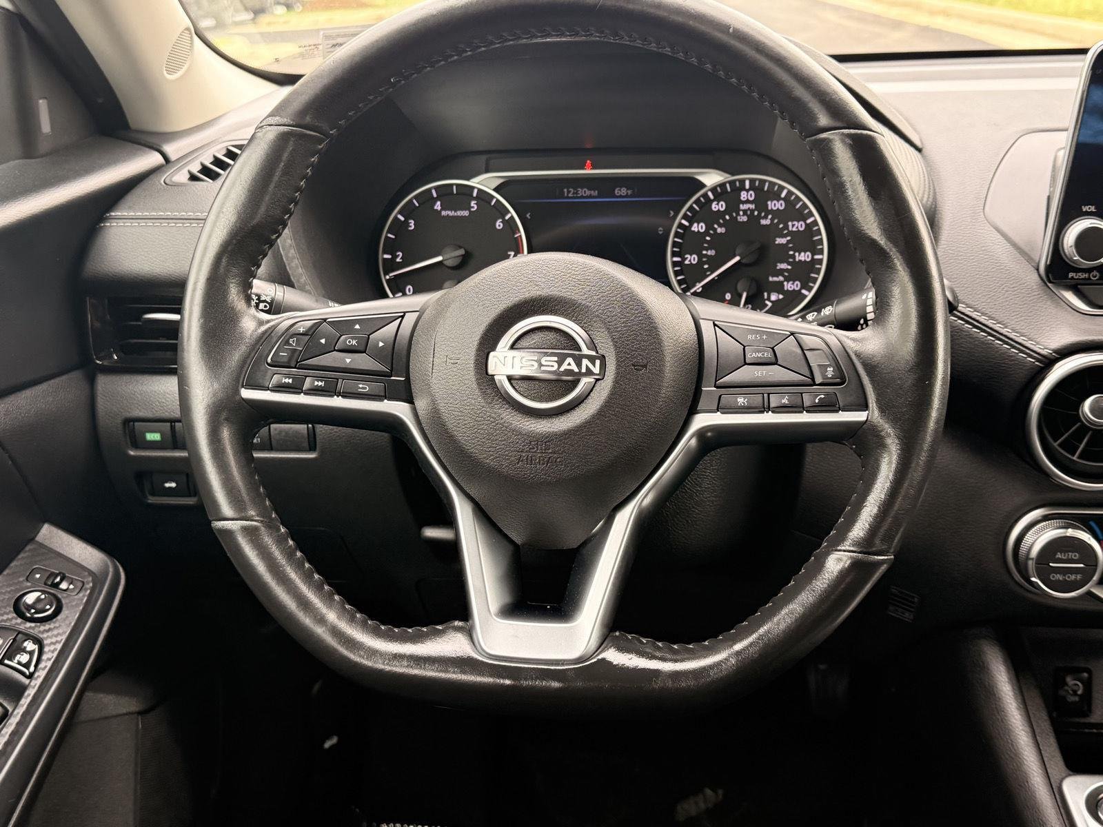 Used 2024 Aspen White Tricoat Nissan SV image 21