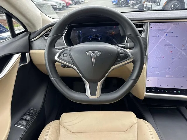 Used 2017 Blue Tesla 75D image 17