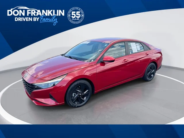 2023 Hyundai Elantra Hybrid Blue