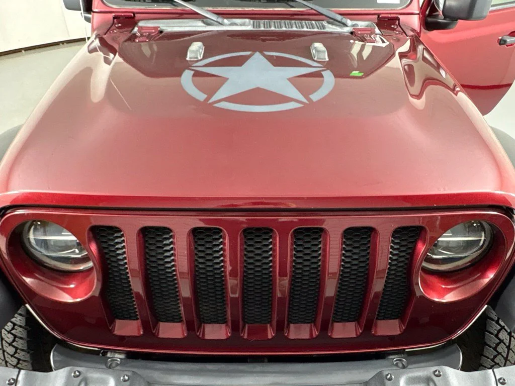 Used 2021 Red Jeep Unlimited Sport image 40