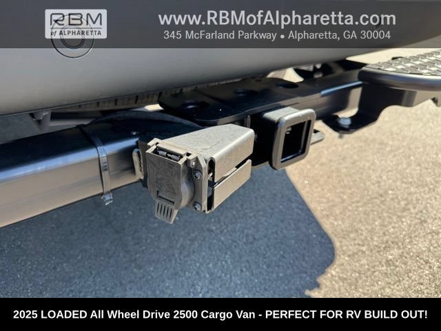 New 2025 Silver Gray Mercedes-Benz 2500 High Roof All Wheel Drive with 144 Wheel Base image 36