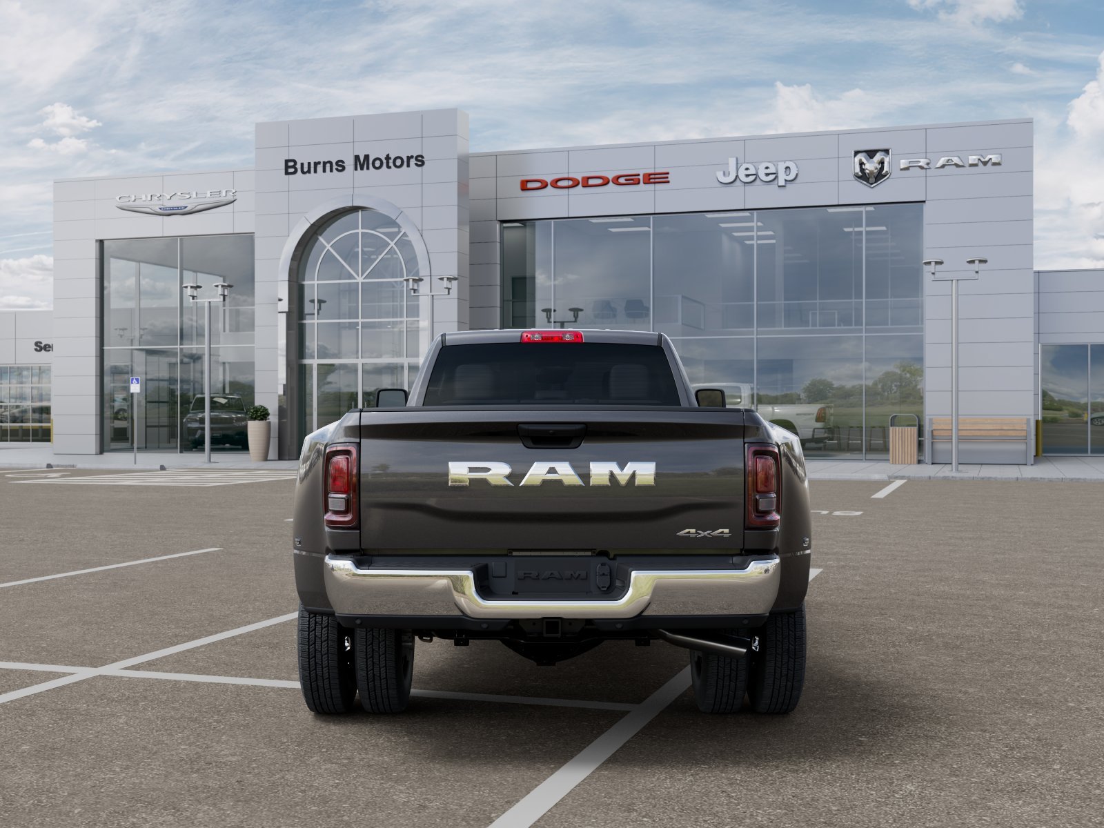 New 2026 Granite Crystal Metallic Clear-Coat Exterior Paint RAM Tradesman Dually image 7