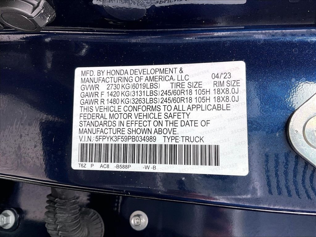 Used 2023 Blue Honda RTL image 36