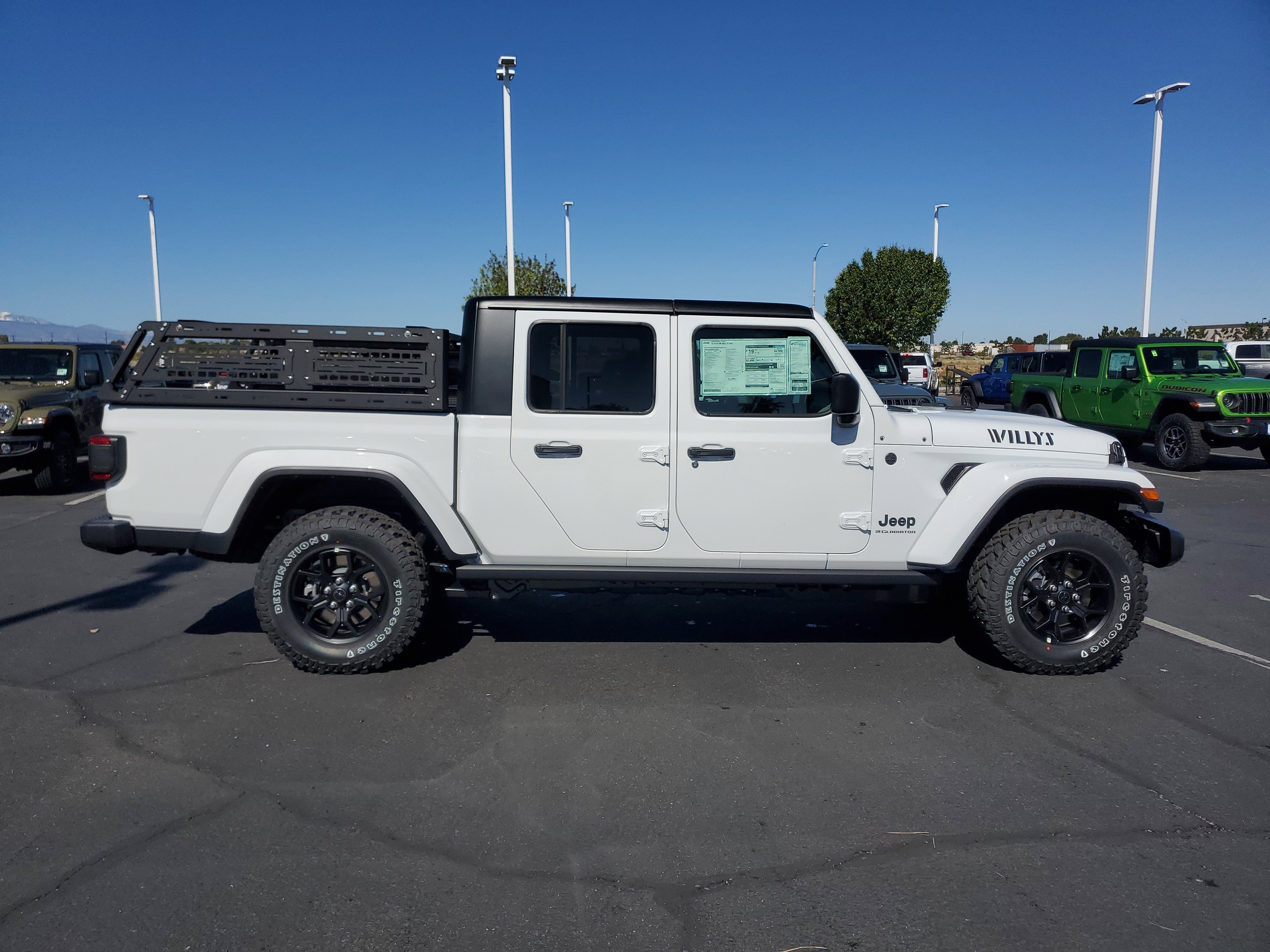 New 2026 Bright White Clearcoat Jeep Willys image 2