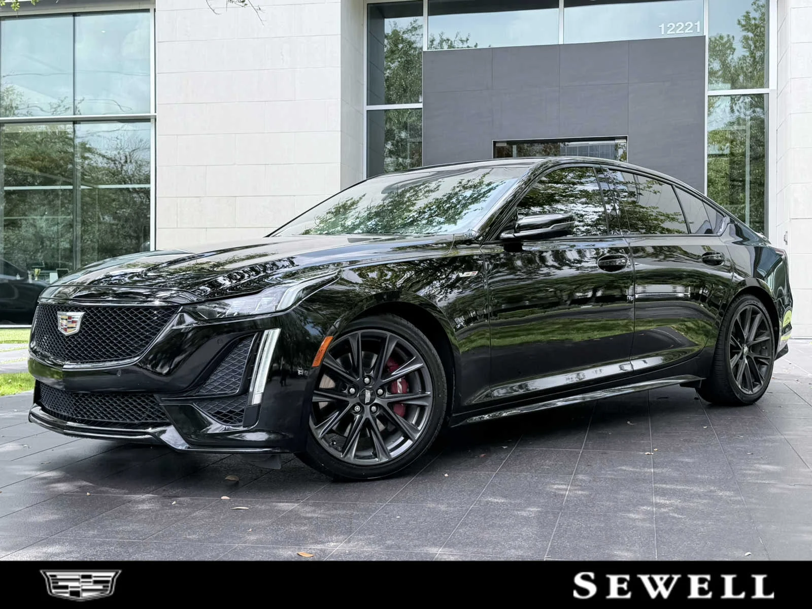 Certified Used 2022 Black Raven Cadillac V-Series image 1