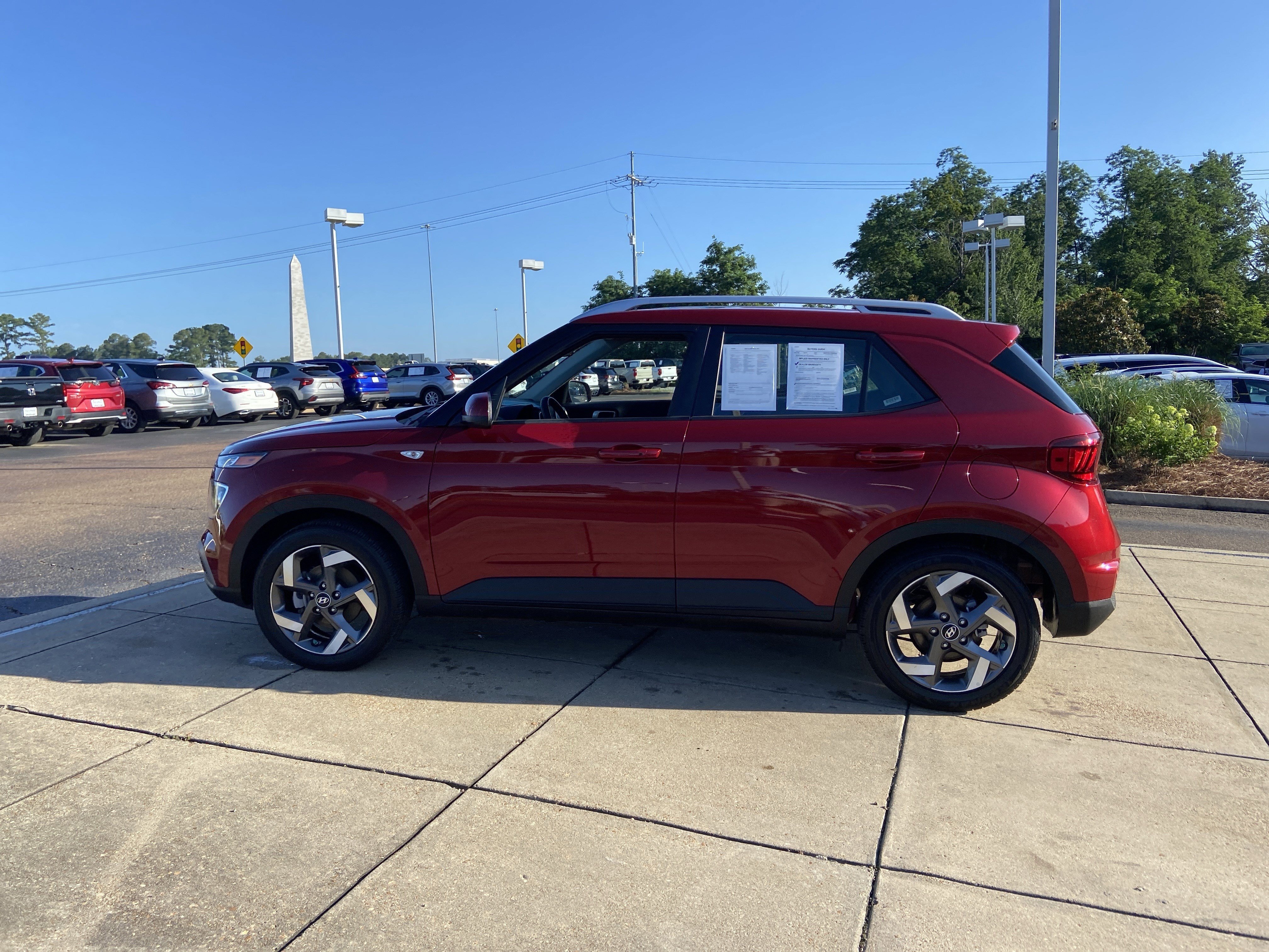 Used 2025 Ultimate Red Hyundai SEL image 7