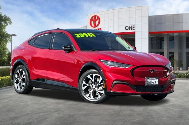 Used 2021 Ford Mustang Mach-E Premium RWD with VIN 3FMTK3R73MMA45067 for sale in Oakland, CA