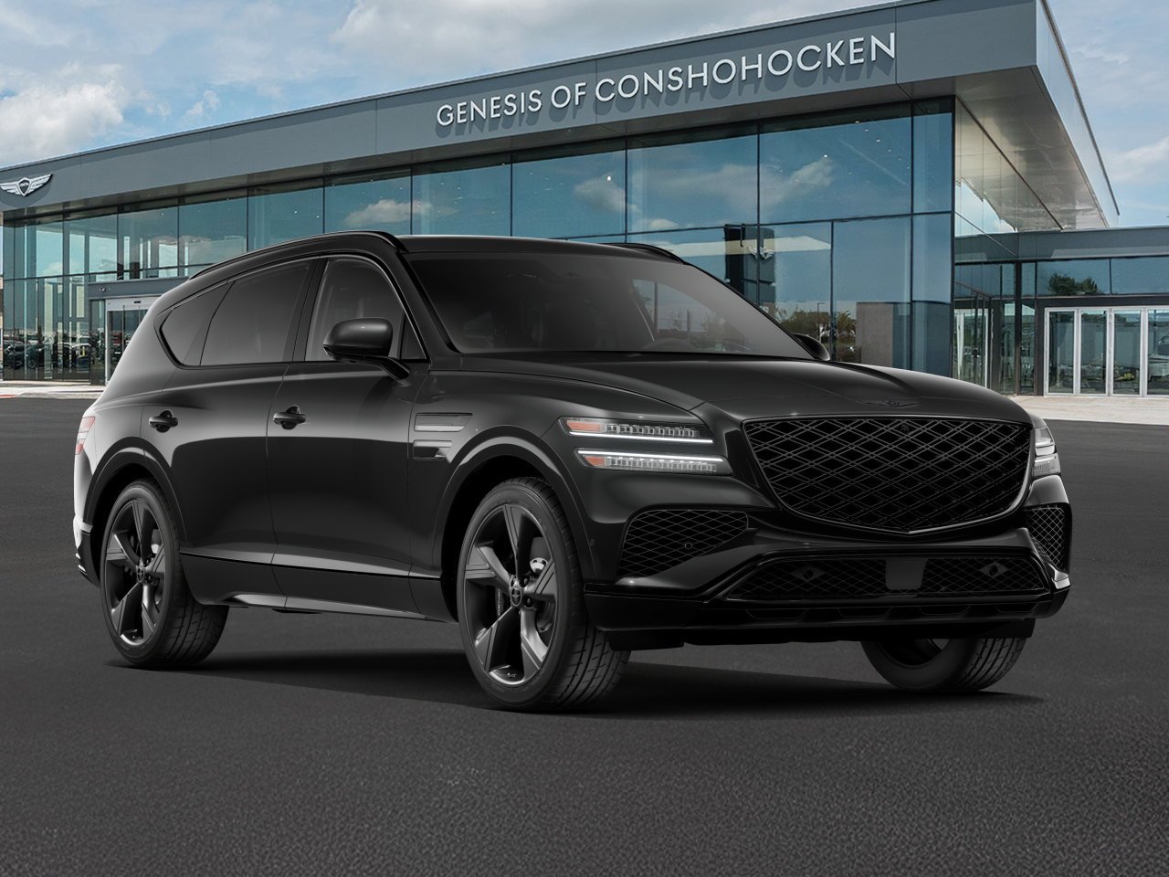 New 2026 Genesis GV80 3.5T Prestige Black Sport Utility in