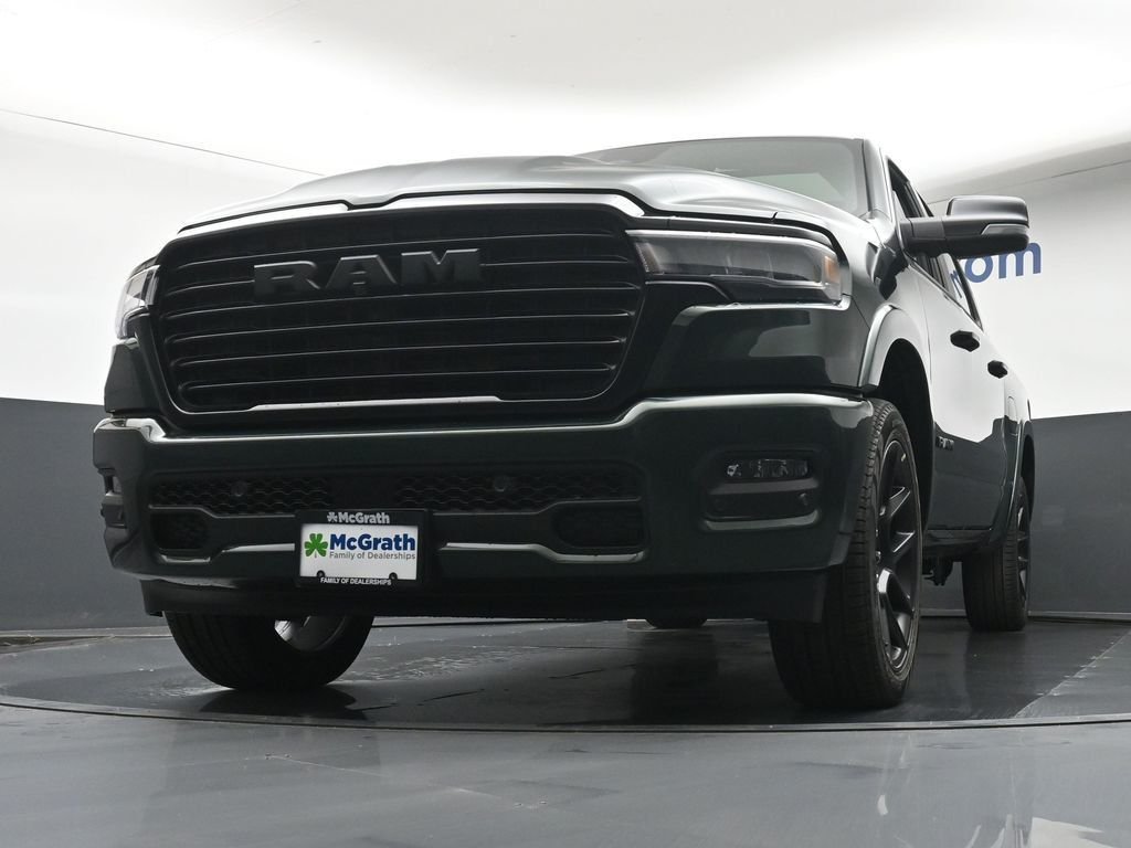 New 2026 Serrano-Green Metallic Exterior Paint RAM Laramie image 7