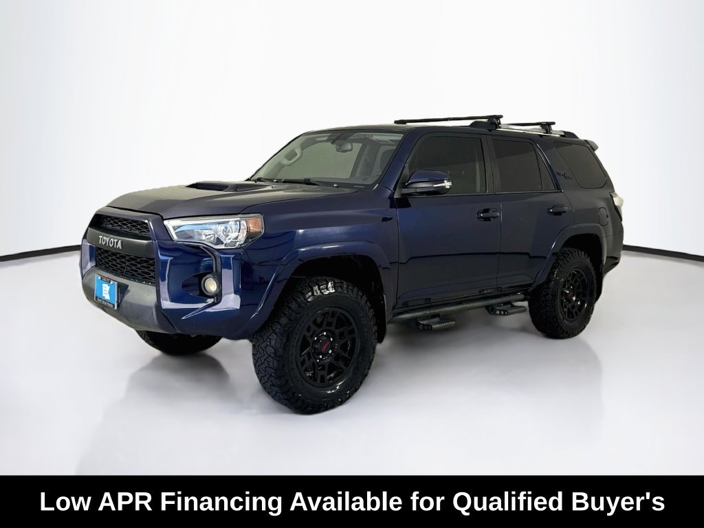 Used 2018 Nautical Blue Metallic Toyota TRD Off-Road Premium image 3