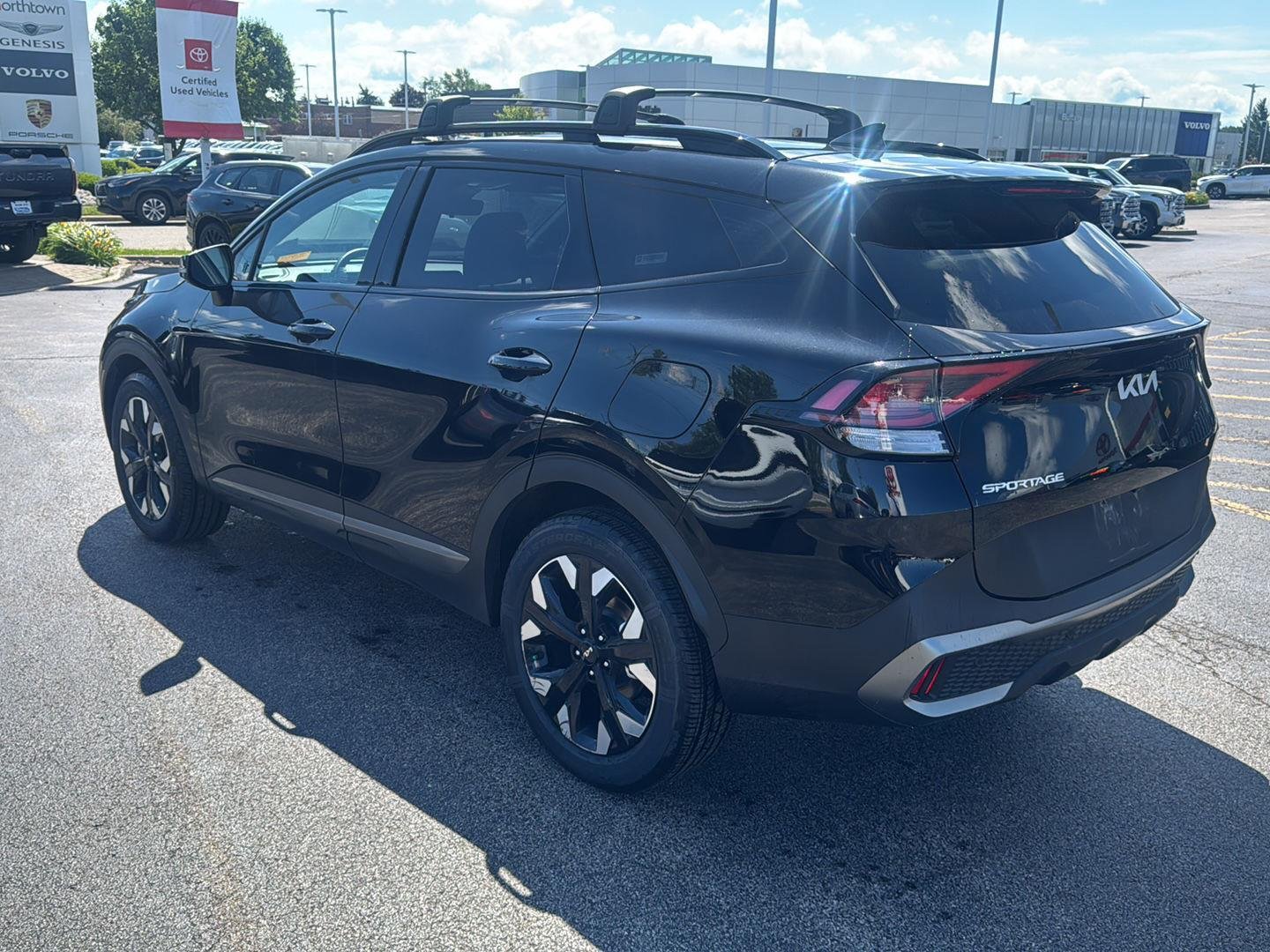 Used 2024 Ebony Black Kia X-Line image 4