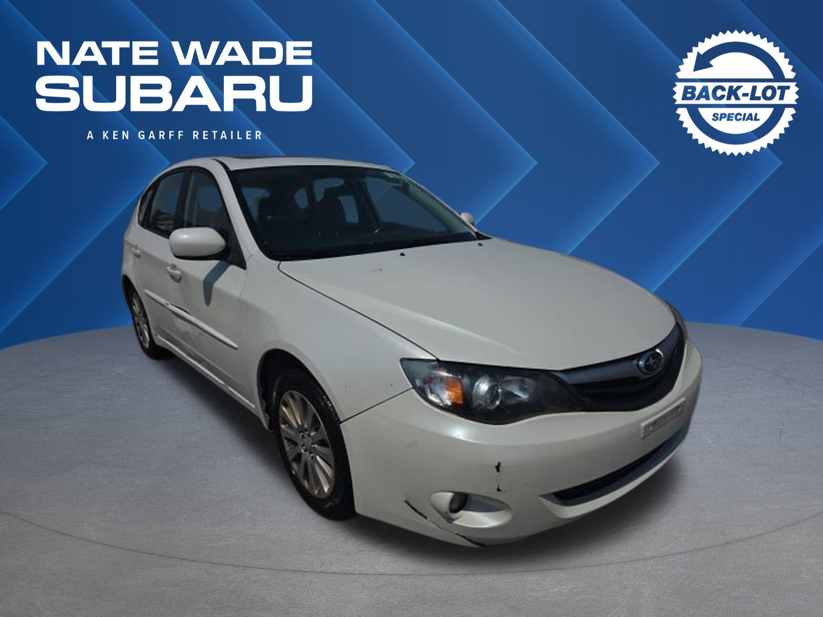 Used 2010 Satin White Pearl Subaru i Premium Special Edition image 1