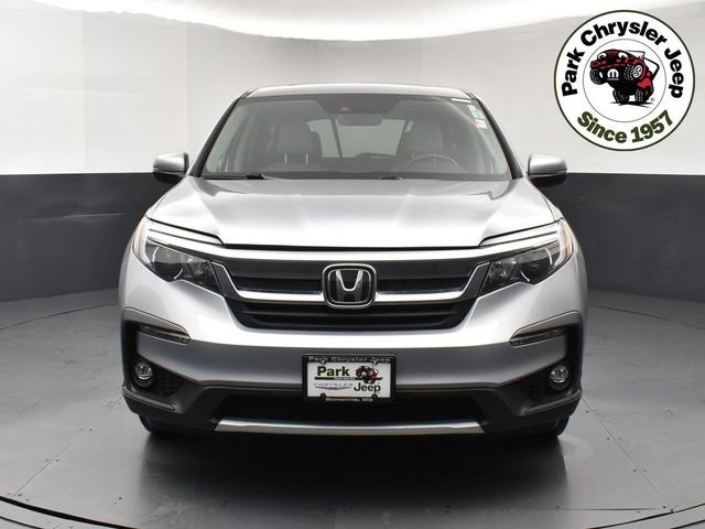 Used 2021 Honda Pilot EX-L with VIN 5FNYF6H51MB040227 for sale in Burnsville, Minnesota