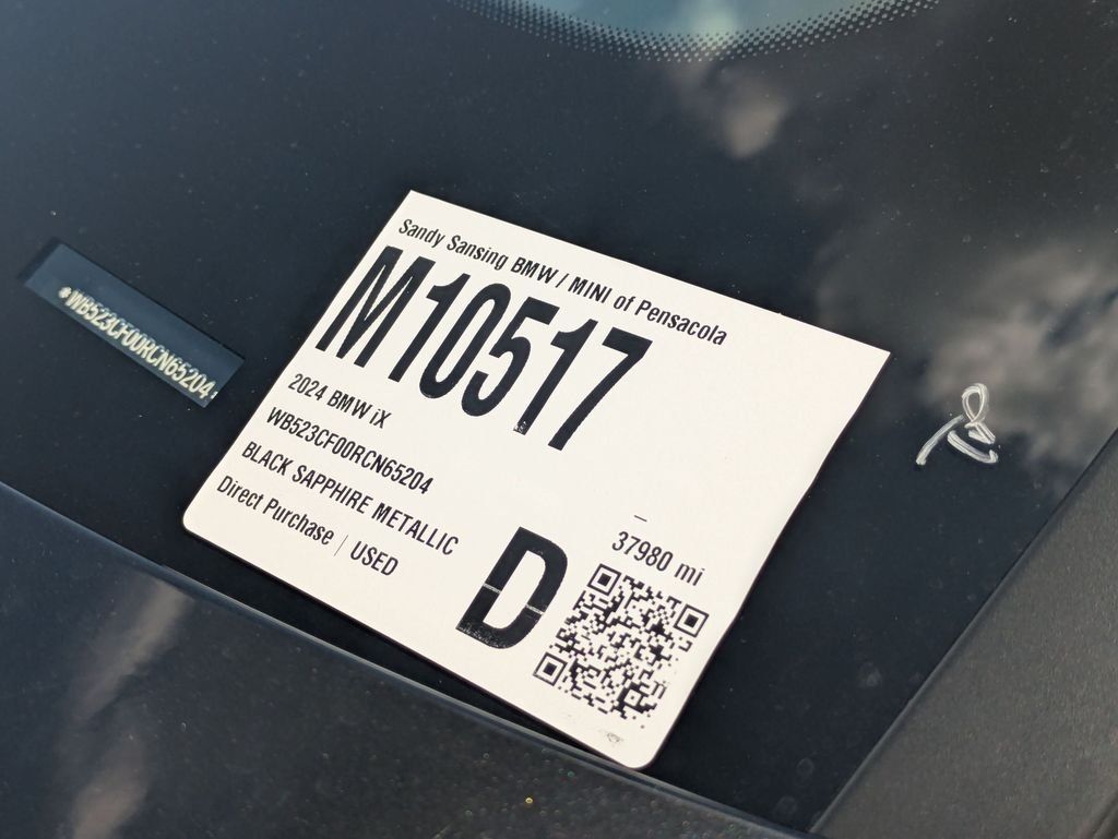 Used 2024 Black BMW xDrive50 image 6