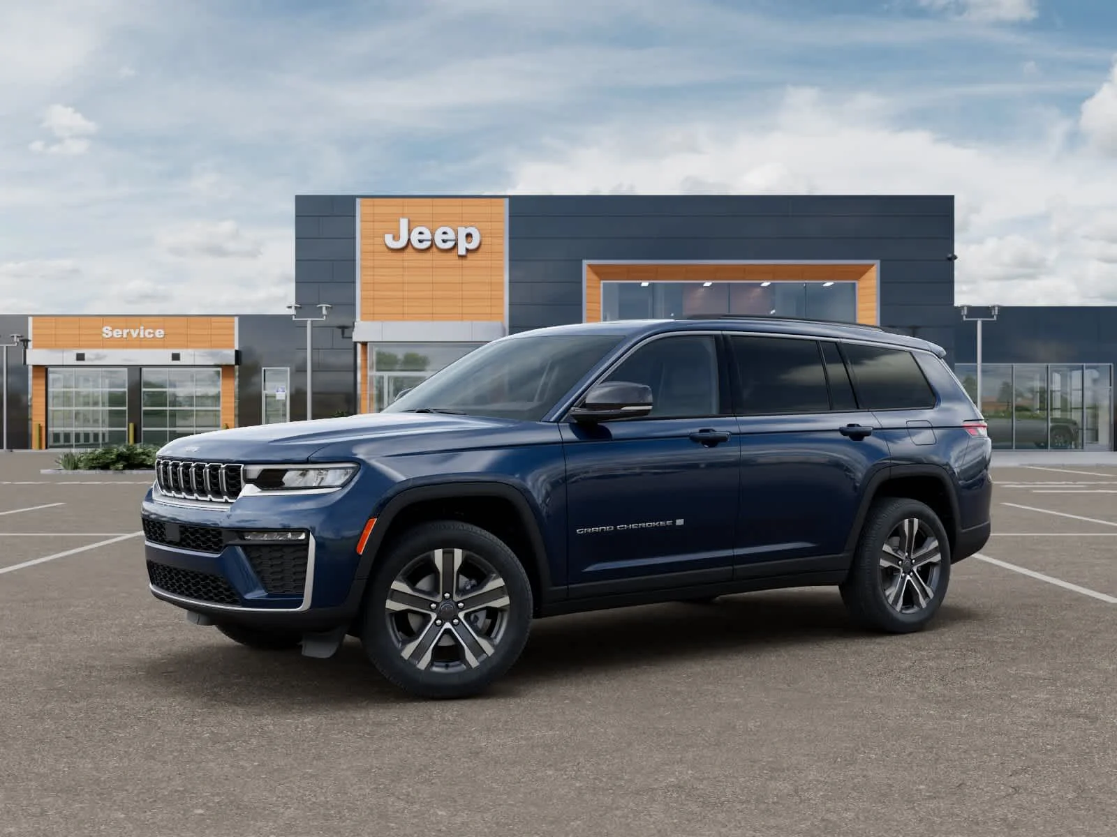 New 2027 Fathom Blue Pearlcoat Jeep Limited image 2