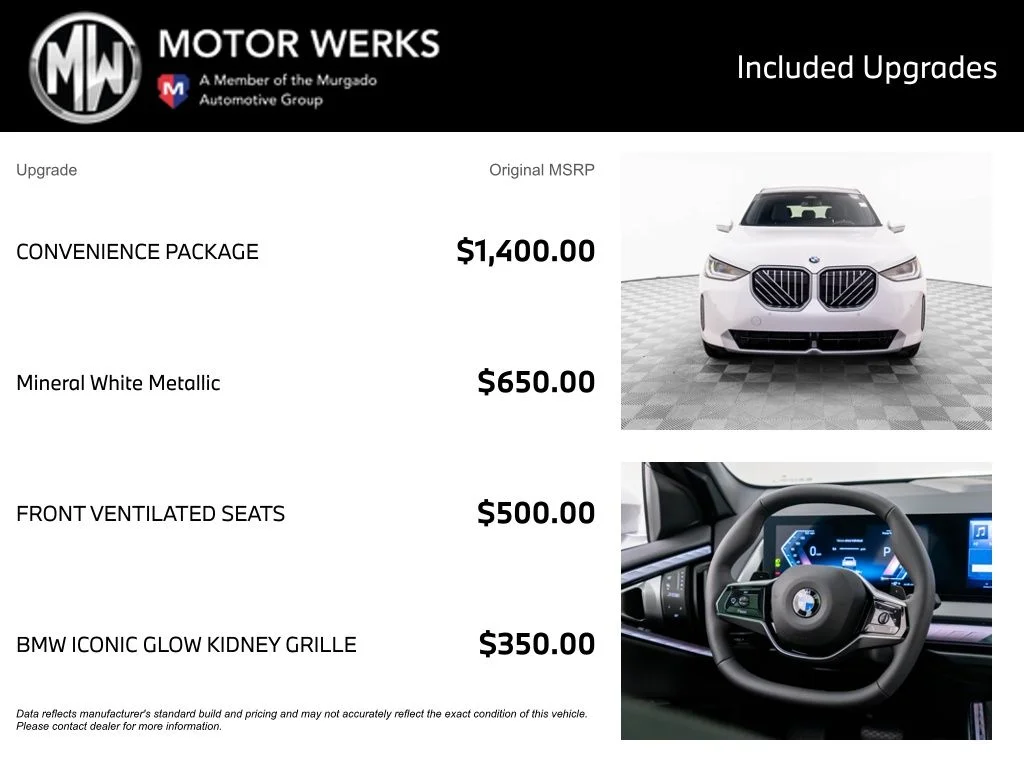 New 2026 White BMW 30 xDrive image 4