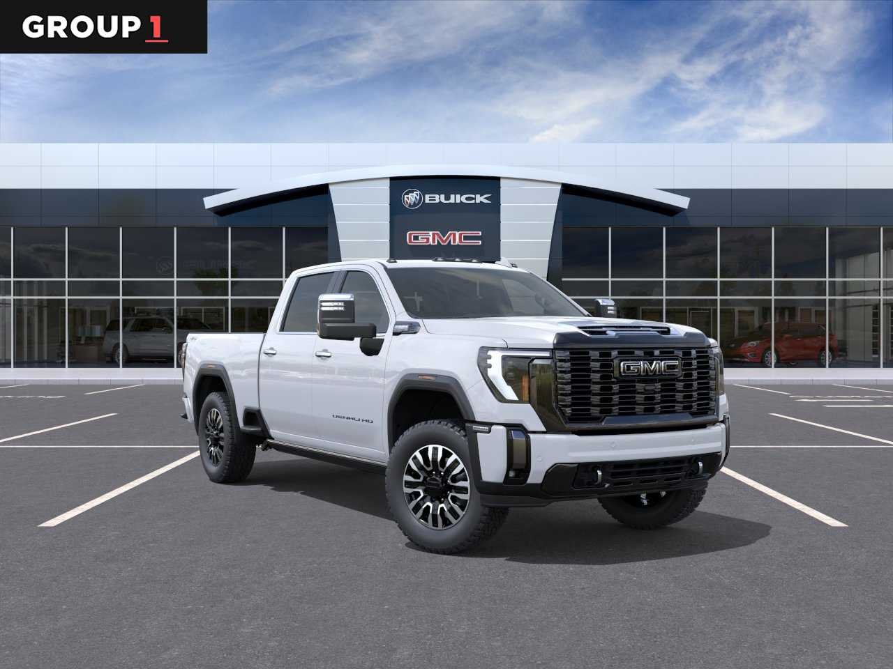 New 2026 Glacier White Tricoat GMC Denali Ultimate image 1