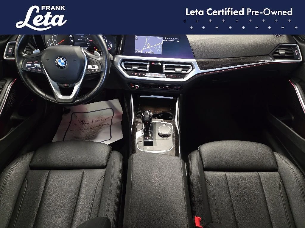 Certified Used 2021 Blue BMW 330i xDrive image 17