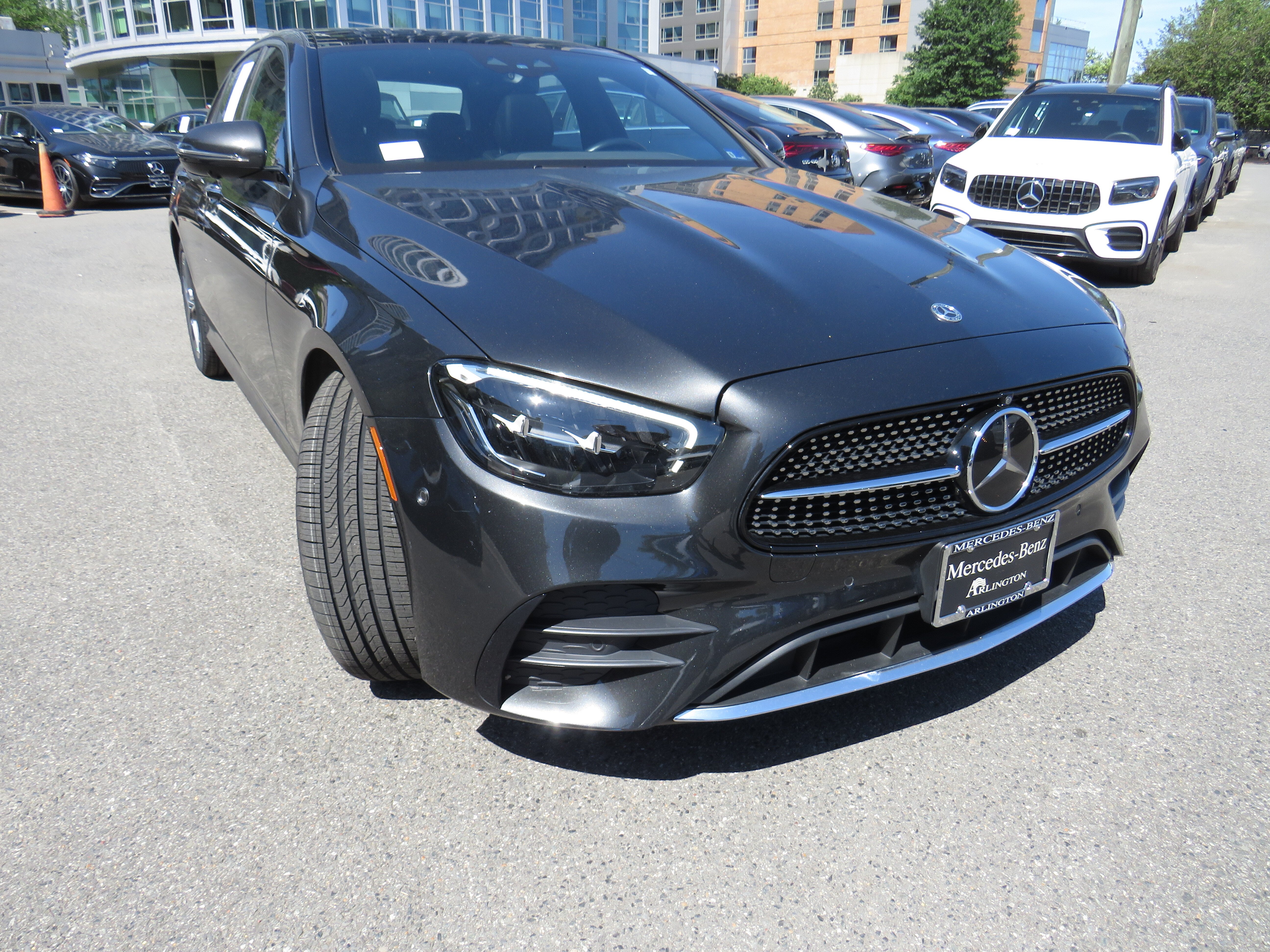 Certified Used 2021 Graphite Grey Metallic Mercedes-Benz E 450 4MATIC® image 24