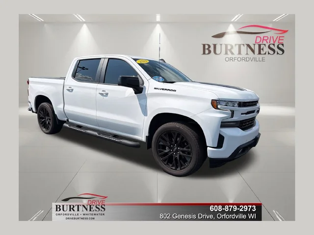 Certified Pre-Owned 2021 Chevrolet Silverado 1500 RST Four Wheel Drive Crew Cab