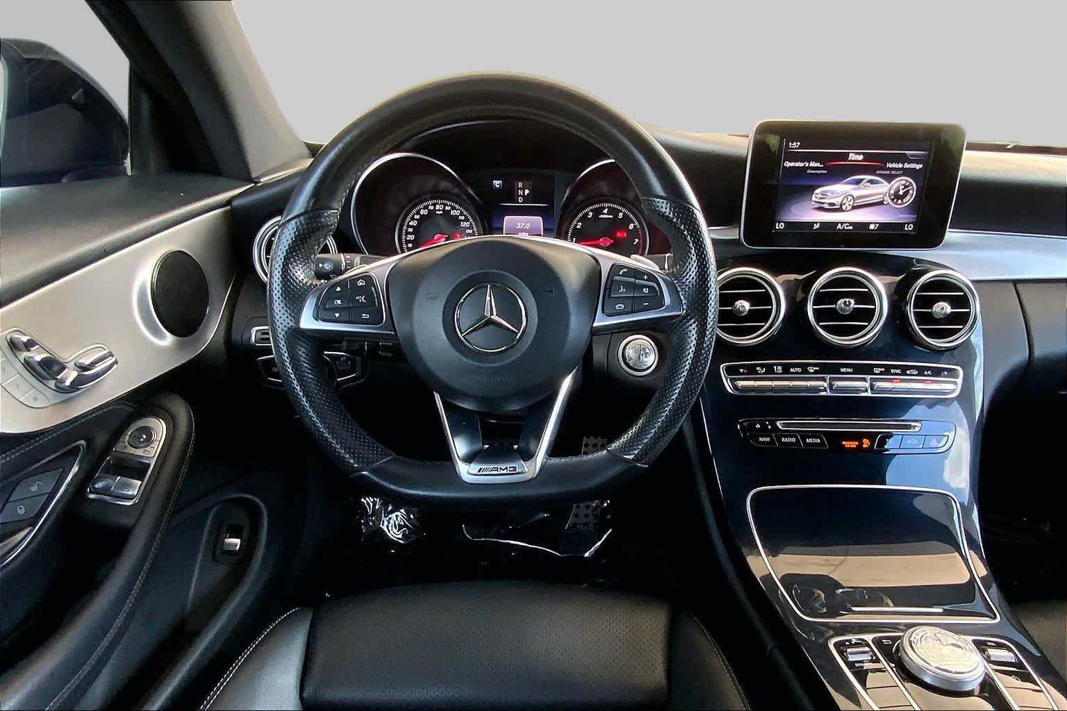 Used 2018 designo Cardinal Red Metallic Mercedes-Benz C 300 image 6