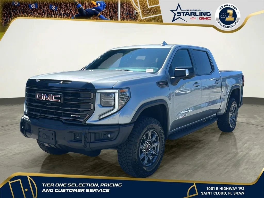 New 2026 Sterling Metallic GMC AT4X image 1
