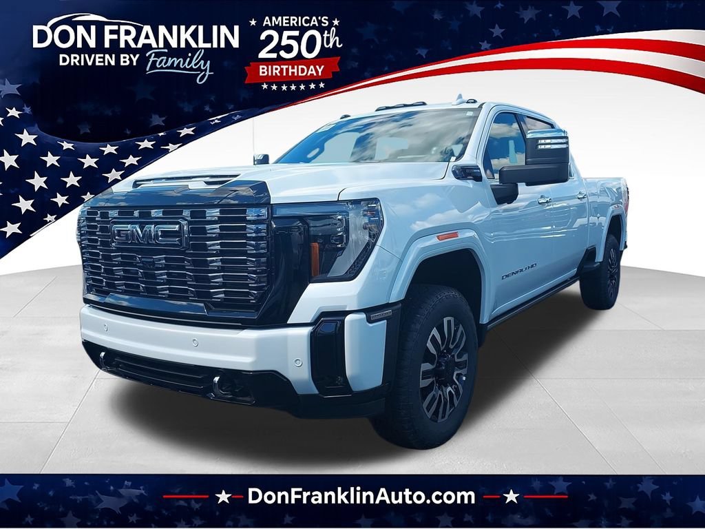 New 2026 Glacier White Tricoat GMC Denali Ultimate image 1