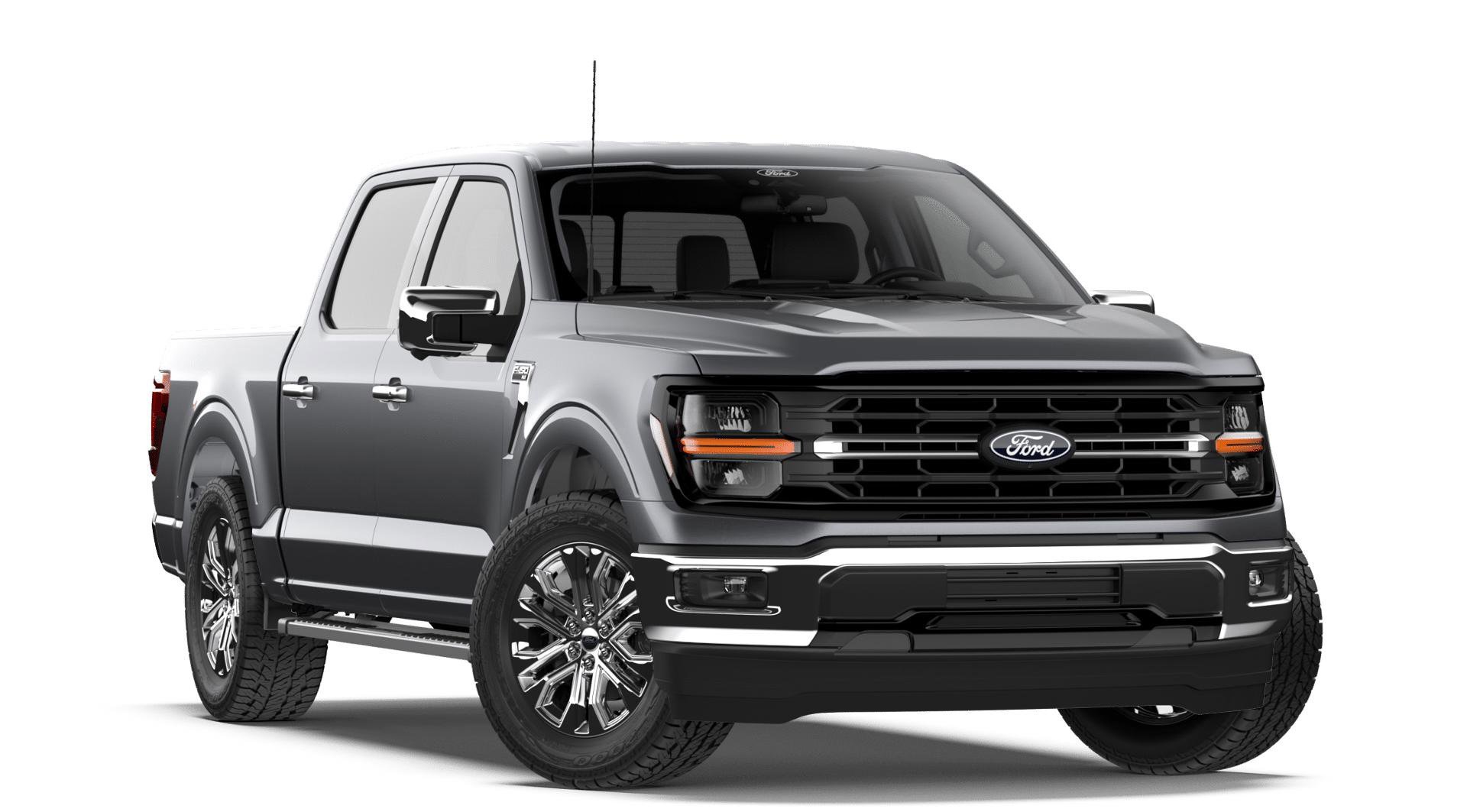 New 2026 Carbonized Gray Metallic Ford XLT image 4