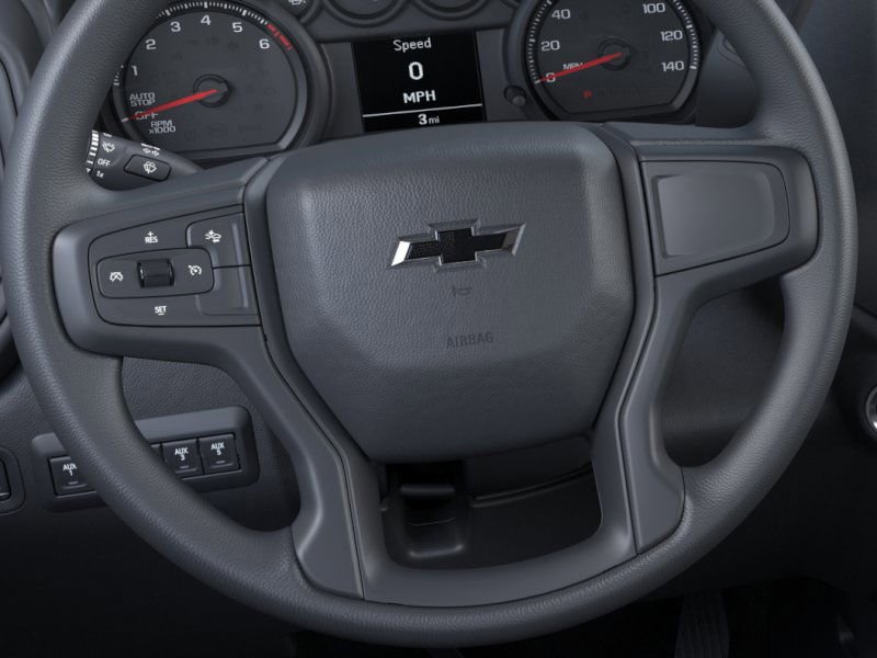 2026 Chevrolet Silverado 1500 Custom Trail Boss White at Classic Elite Chevrolet Sugar Land