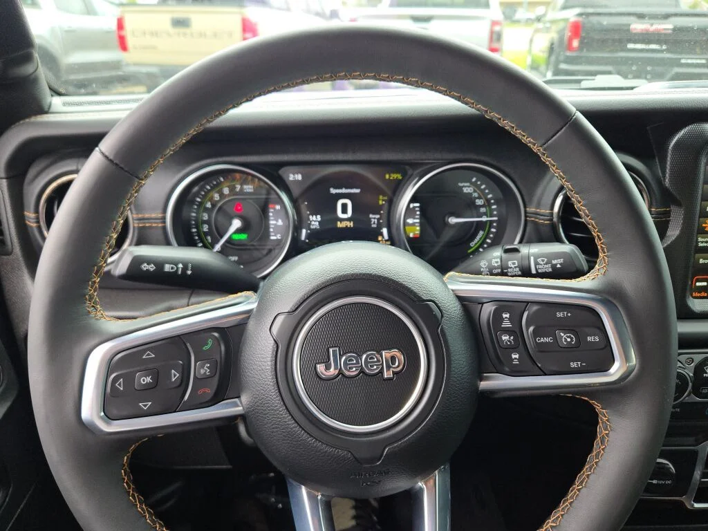 Used 2023 Black Jeep Sahara 4xe image 33