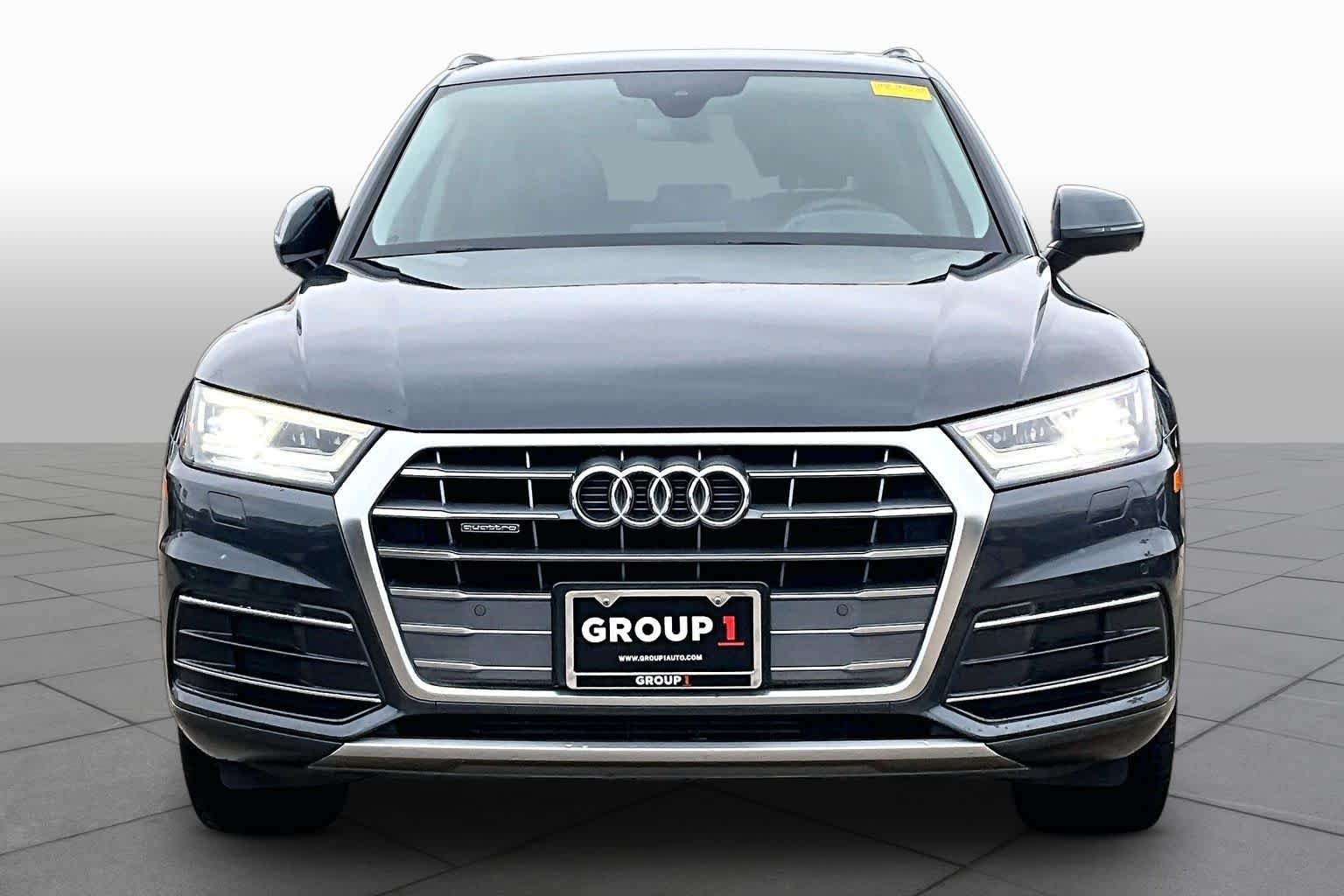 Used 2018 Manhattan Gray Metallic Audi Tech Premium Plus image 4