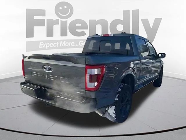 Used 2023 Gray Metallic Ford Lariat image 48