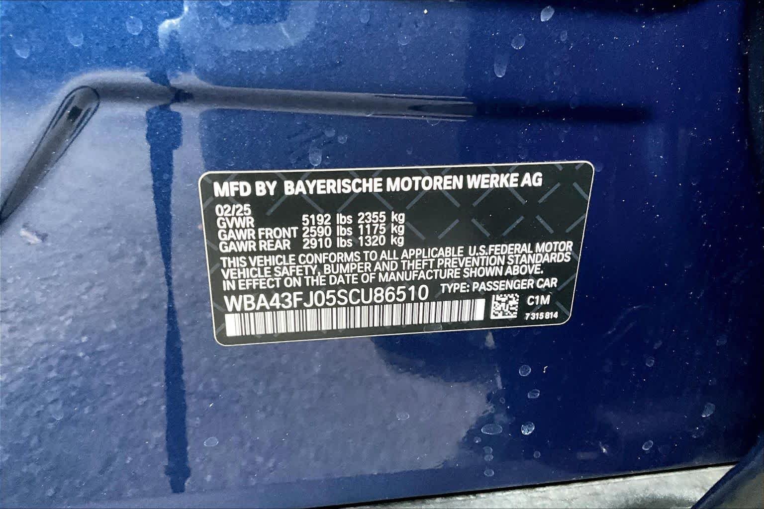 Used 2025 Phytonic Blue Metallic BMW 530i image 31